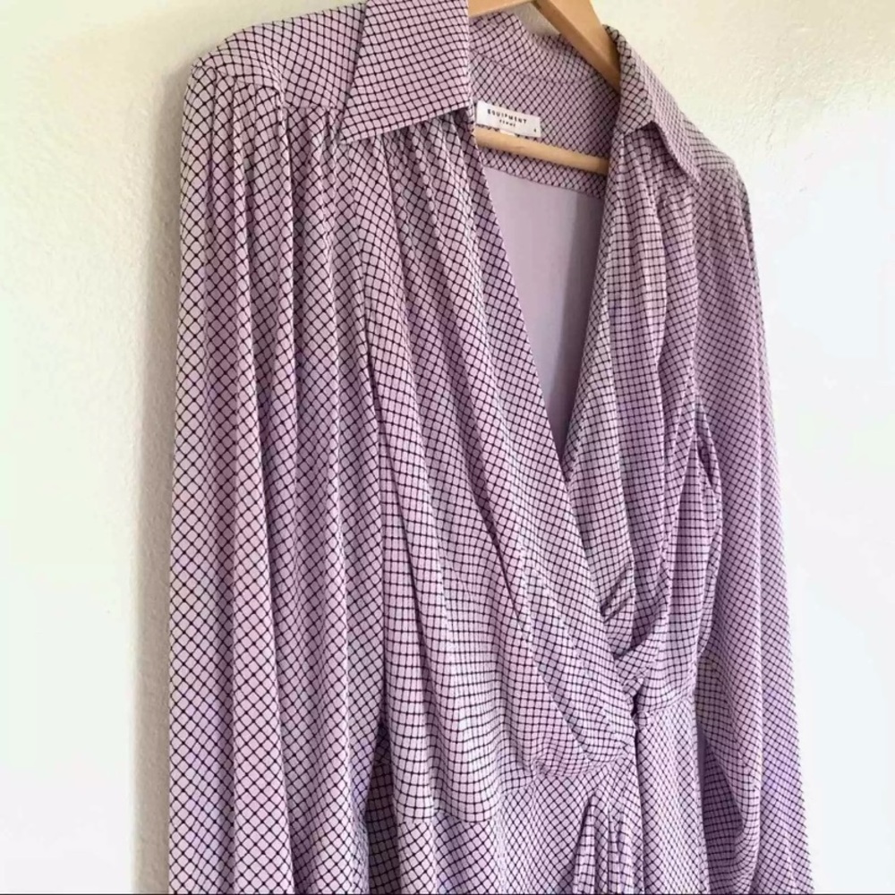 Equipment Gilliane Wrap Dress Midi Dress - Picture 6 of 11